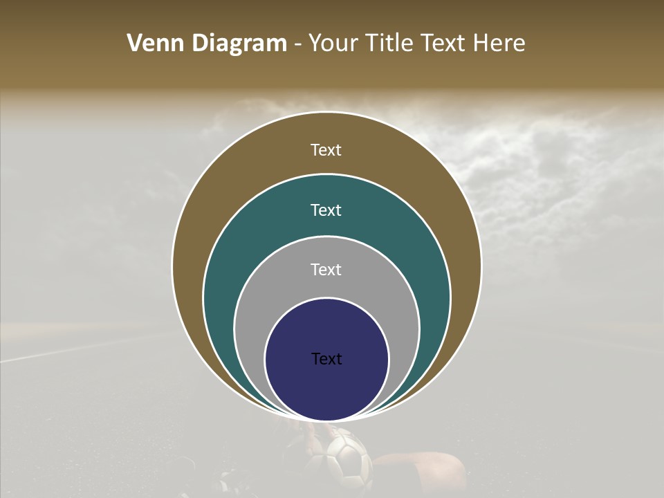 Night Young Beauty PowerPoint Template