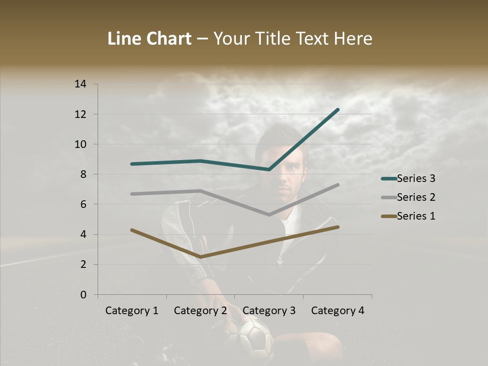 Night Young Beauty PowerPoint Template