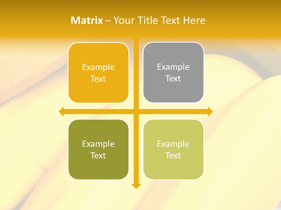 Yellow Tropical Life PowerPoint Template