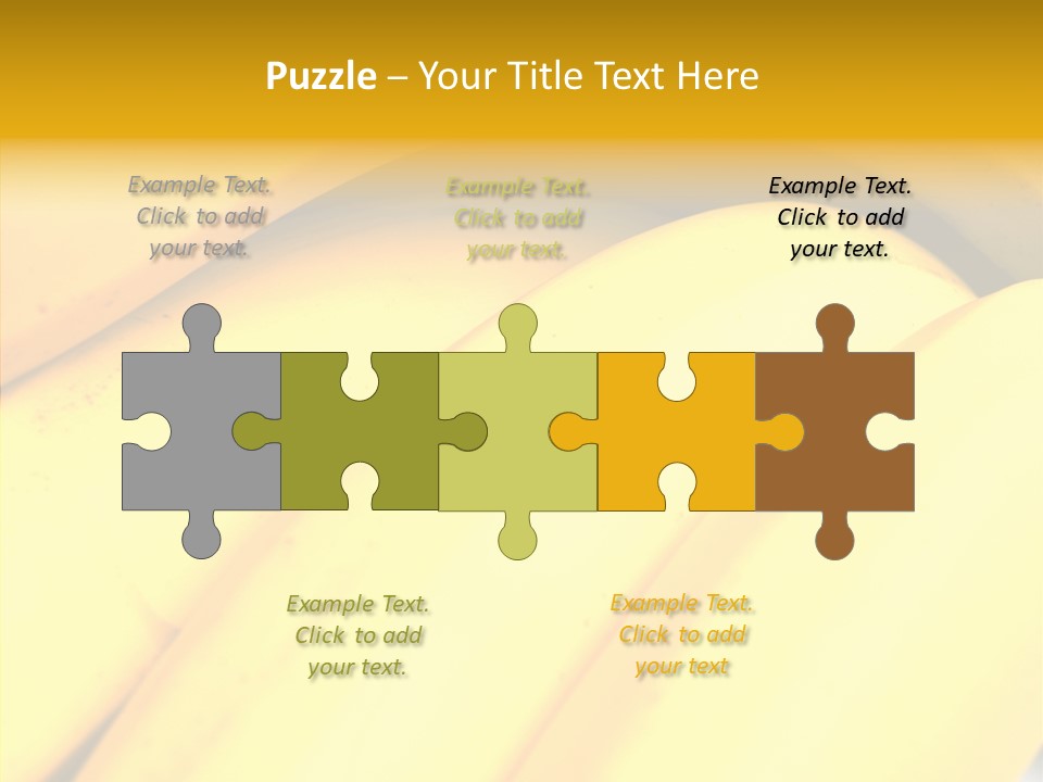 Yellow Tropical Life PowerPoint Template