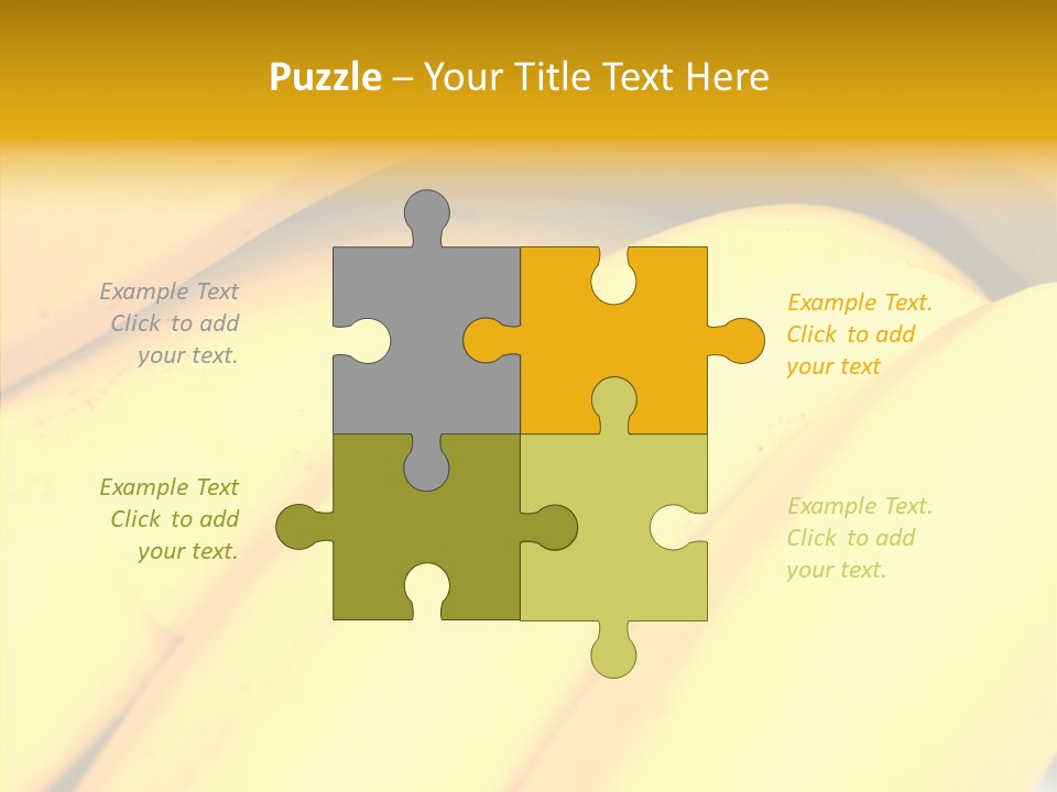 Yellow Tropical Life PowerPoint Template