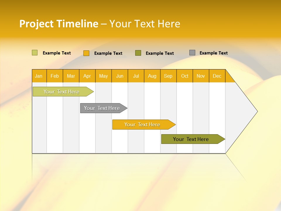 Yellow Tropical Life PowerPoint Template