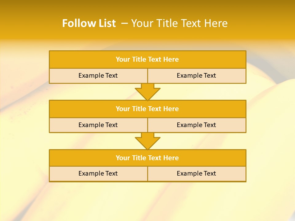 Yellow Tropical Life PowerPoint Template