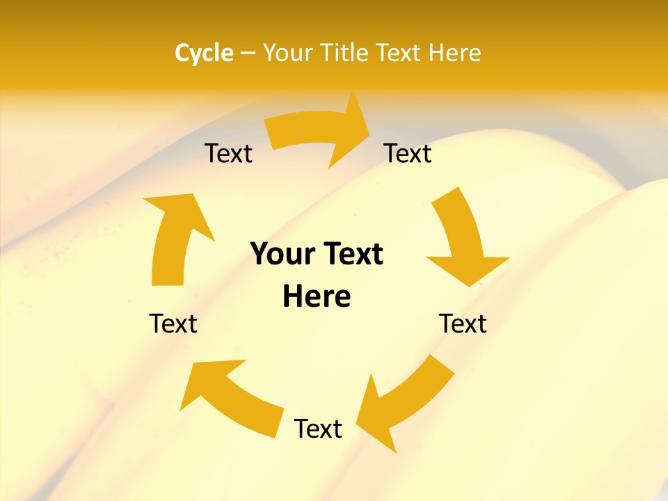 Yellow Tropical Life PowerPoint Template