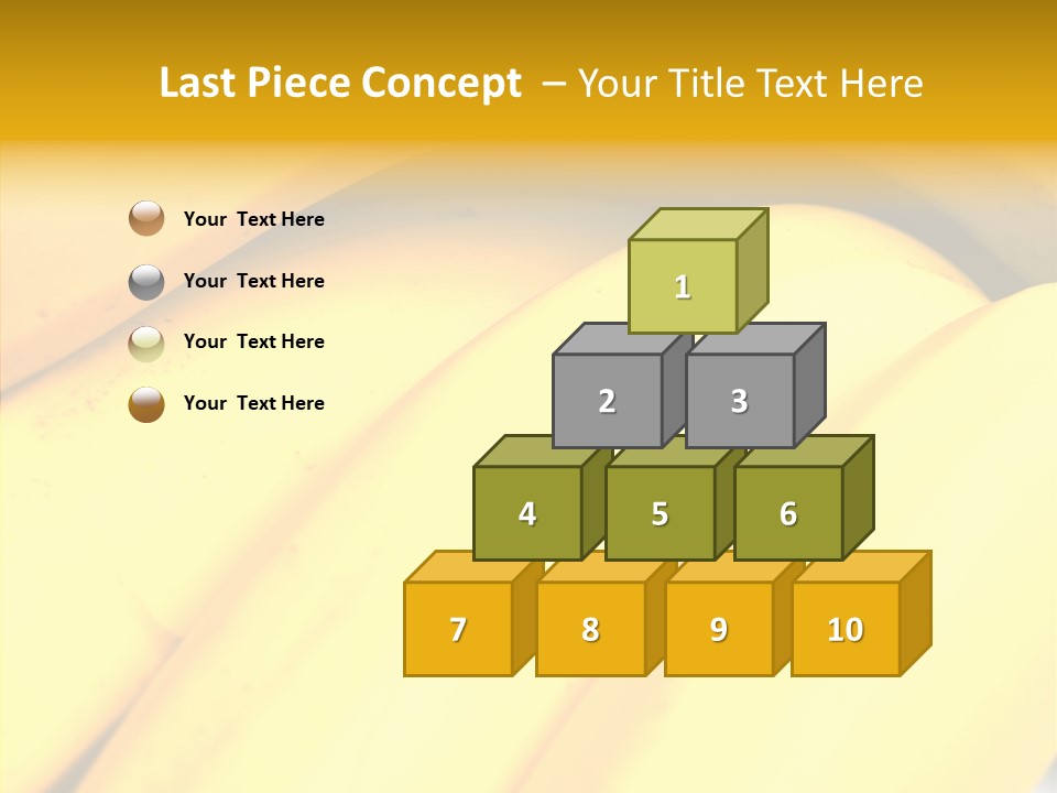 Yellow Tropical Life PowerPoint Template