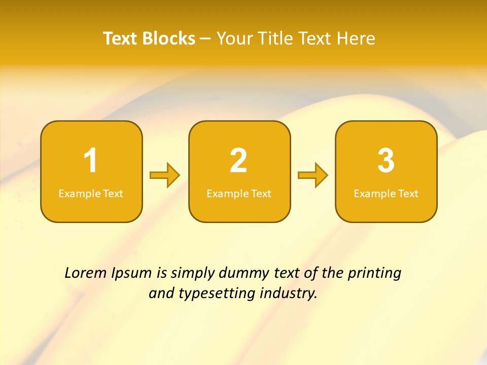 Yellow Tropical Life PowerPoint Template