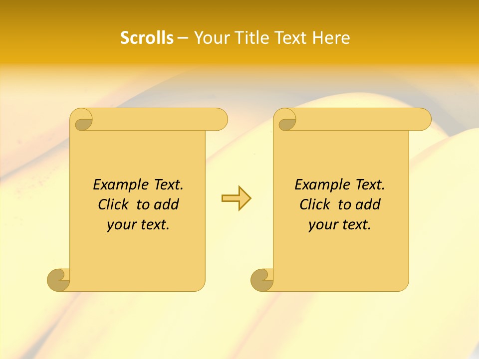 Yellow Tropical Life PowerPoint Template