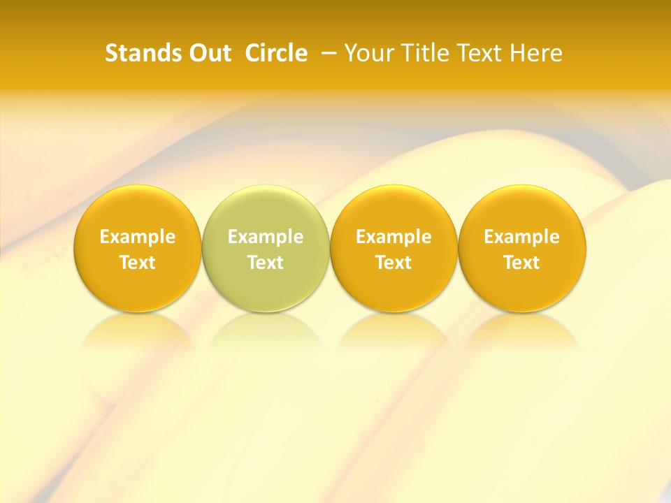 Yellow Tropical Life PowerPoint Template