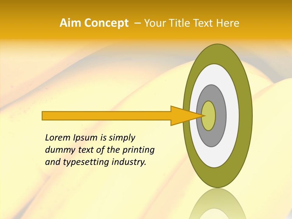 Yellow Tropical Life PowerPoint Template