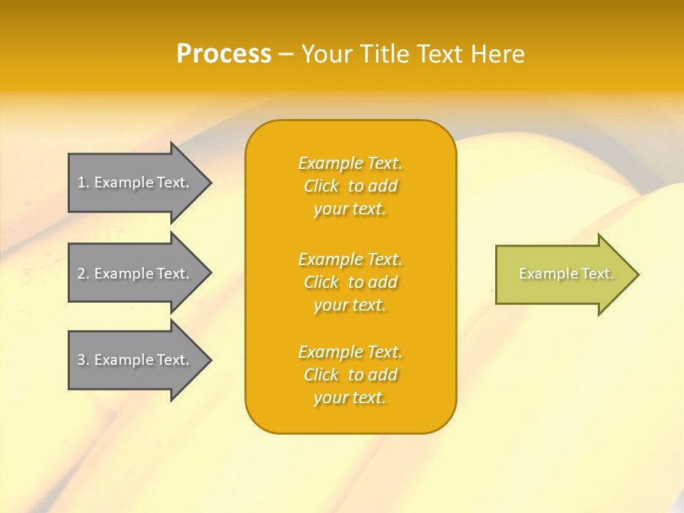 Yellow Tropical Life PowerPoint Template
