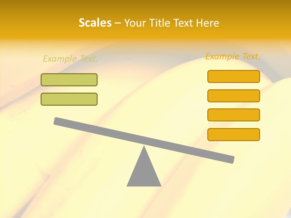 Yellow Tropical Life PowerPoint Template