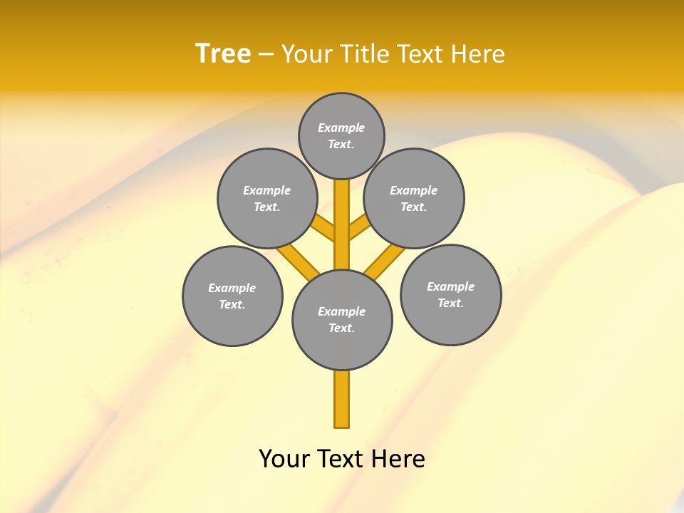 Yellow Tropical Life PowerPoint Template