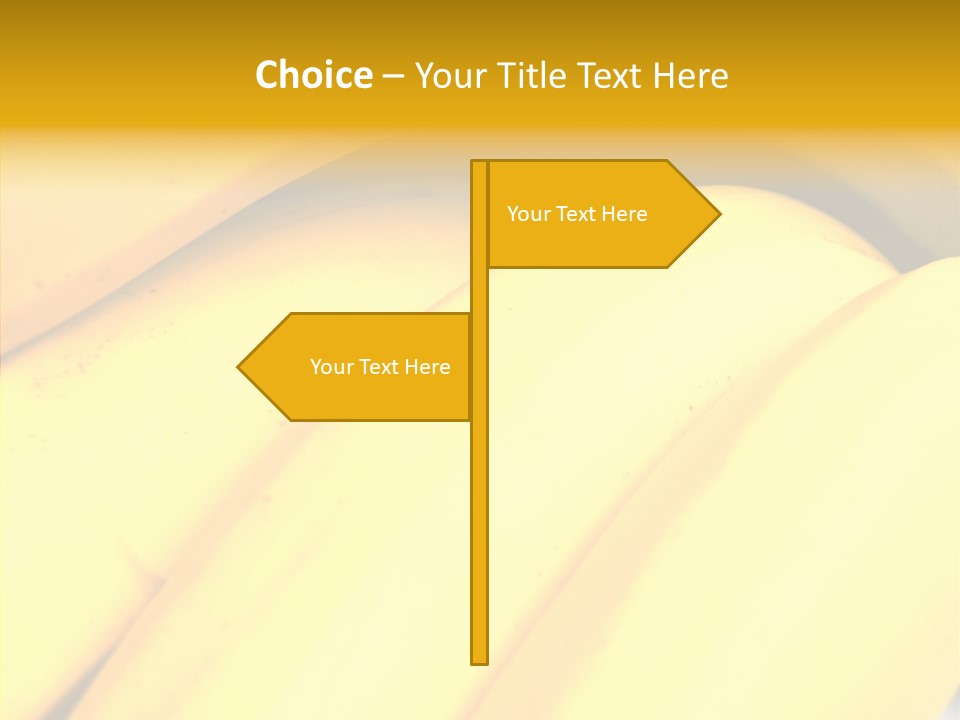 Yellow Tropical Life PowerPoint Template