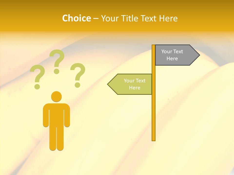 Yellow Tropical Life PowerPoint Template