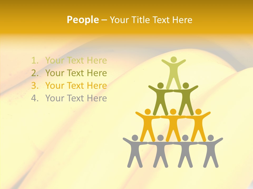 Yellow Tropical Life PowerPoint Template