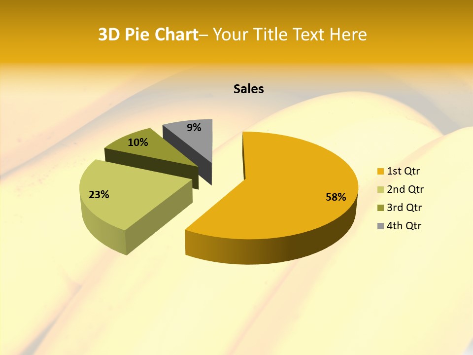 Yellow Tropical Life PowerPoint Template