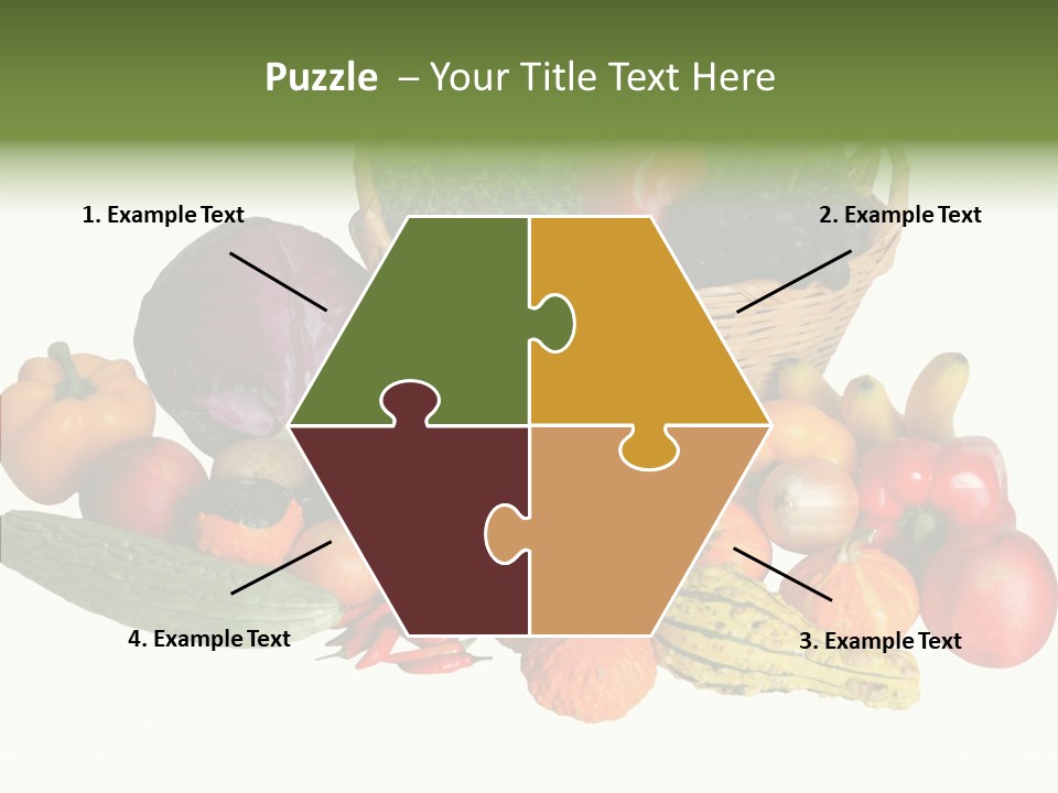 White Pumpkin Orange PowerPoint Template