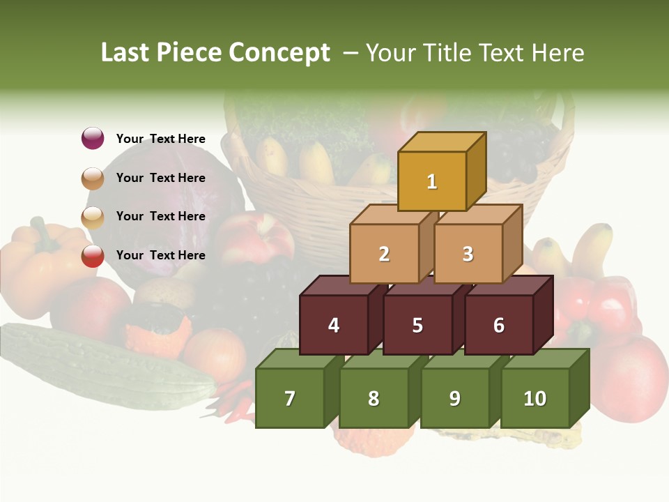 White Pumpkin Orange PowerPoint Template