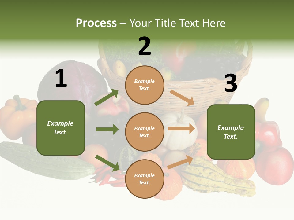 White Pumpkin Orange PowerPoint Template