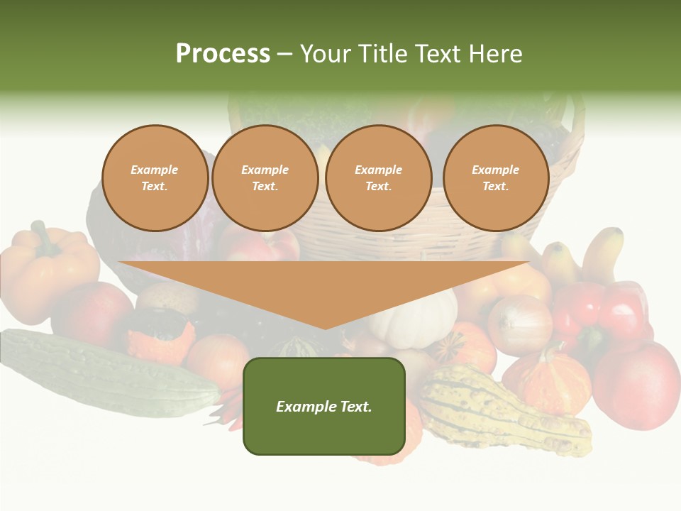 White Pumpkin Orange PowerPoint Template