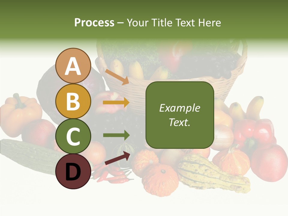 White Pumpkin Orange PowerPoint Template