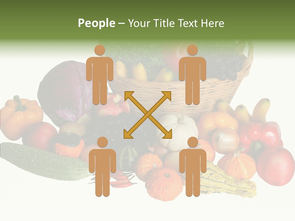 White Pumpkin Orange PowerPoint Template