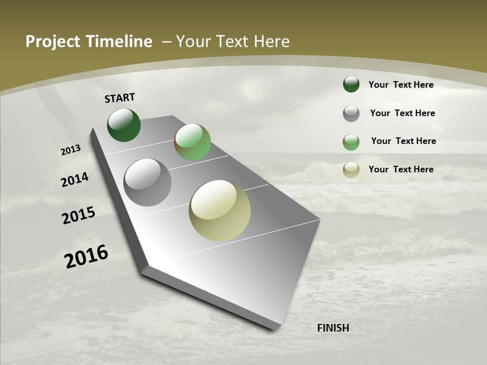 Tropical Storm Nature PowerPoint Template