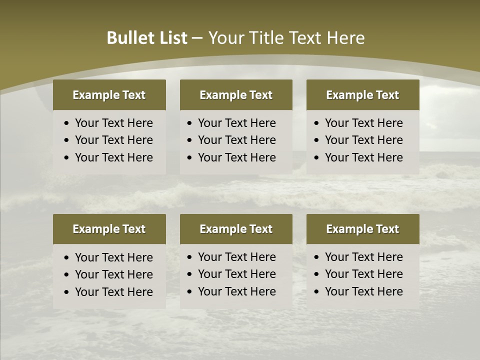 Tropical Storm Nature PowerPoint Template