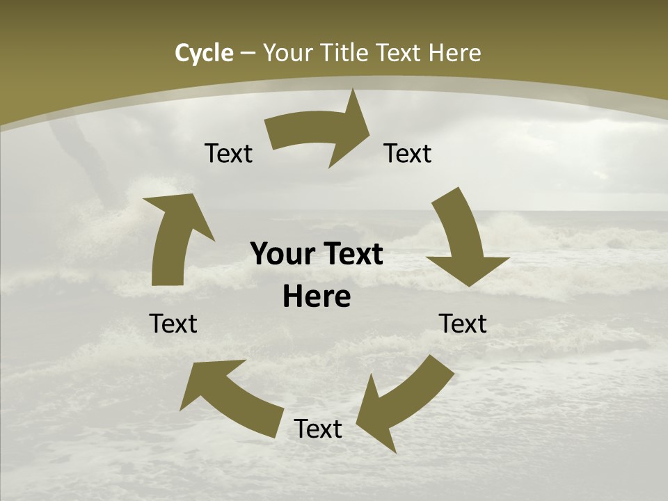 Tropical Storm Nature PowerPoint Template