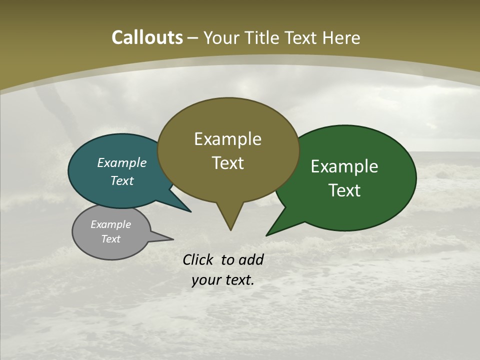 Tropical Storm Nature PowerPoint Template