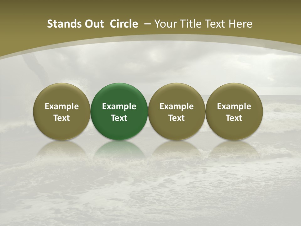 Tropical Storm Nature PowerPoint Template