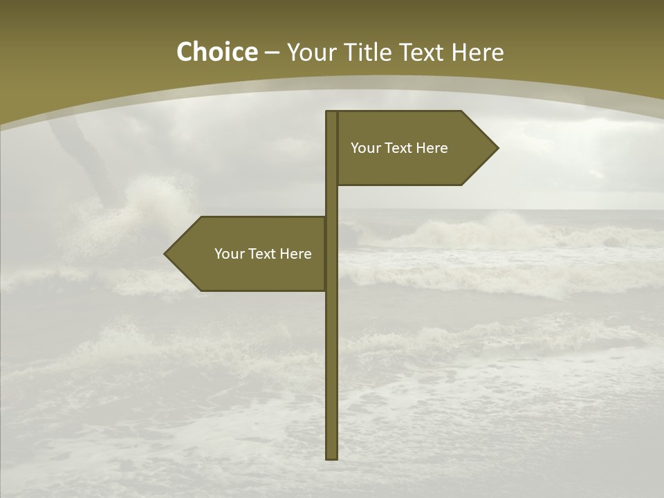 Tropical Storm Nature PowerPoint Template