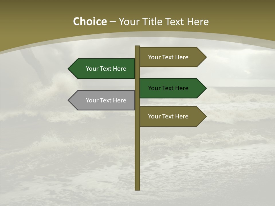 Tropical Storm Nature PowerPoint Template