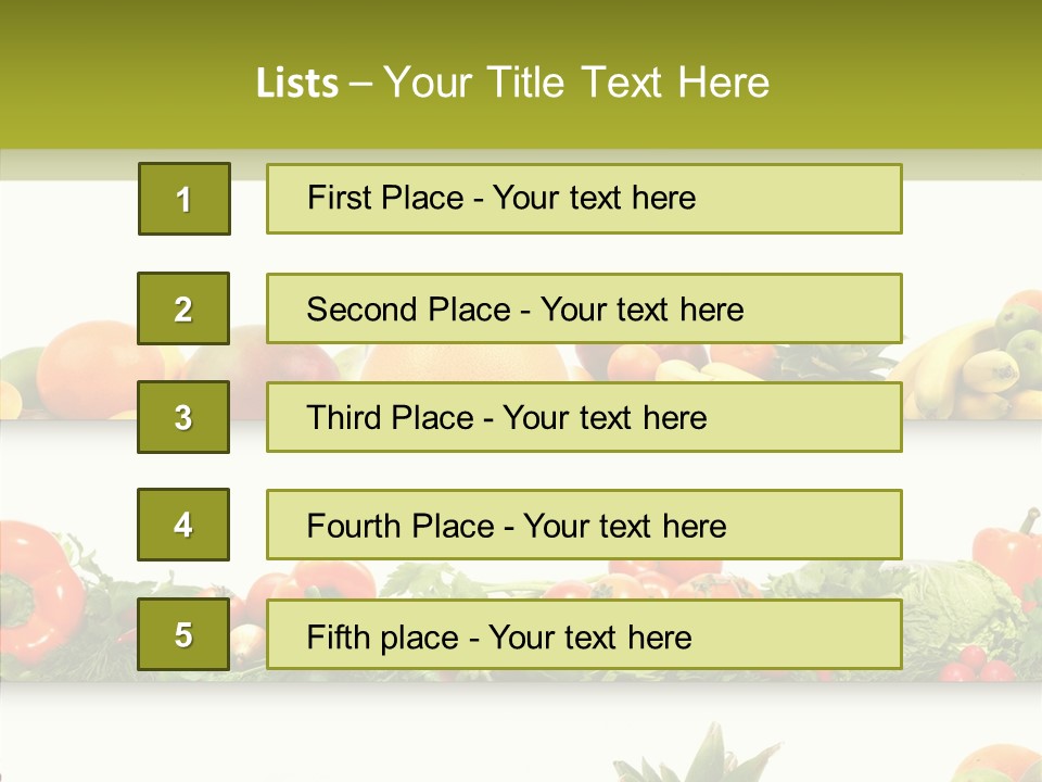 Background Pepper Orange PowerPoint Template