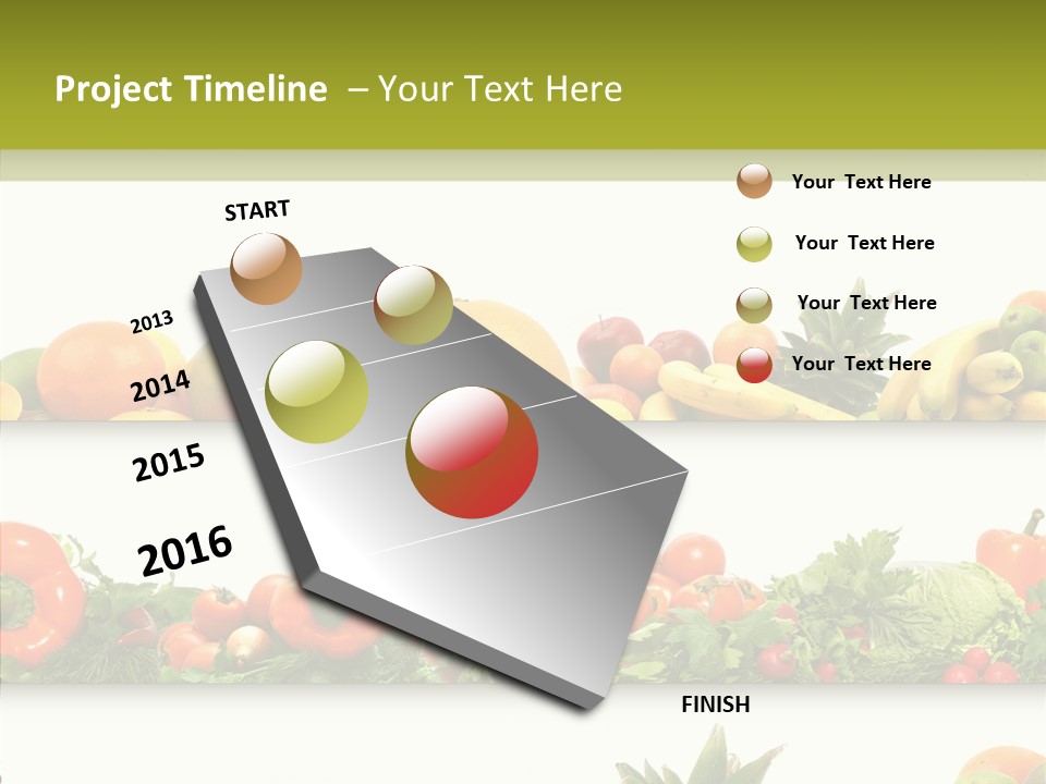 Background Pepper Orange PowerPoint Template