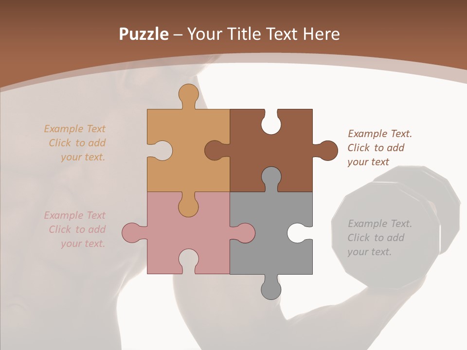 Sports Man Healthy PowerPoint Template