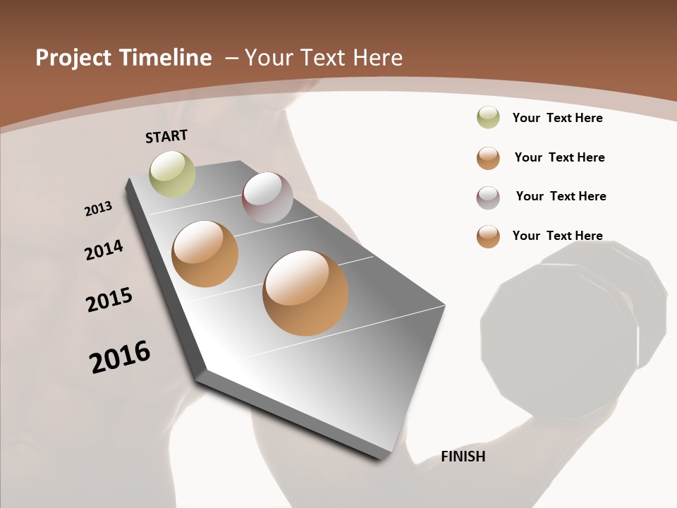 Sports Man Healthy PowerPoint Template
