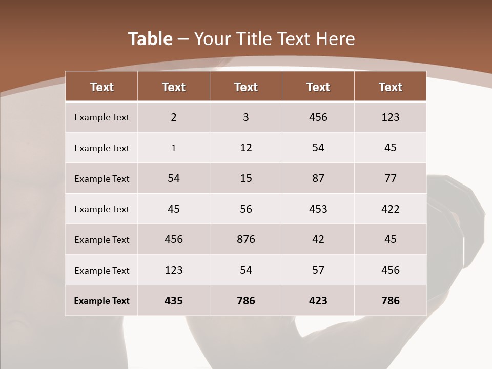 Sports Man Healthy PowerPoint Template