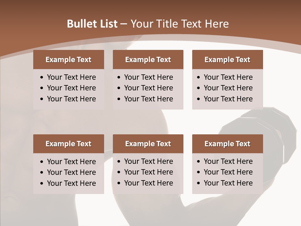 Sports Man Healthy PowerPoint Template