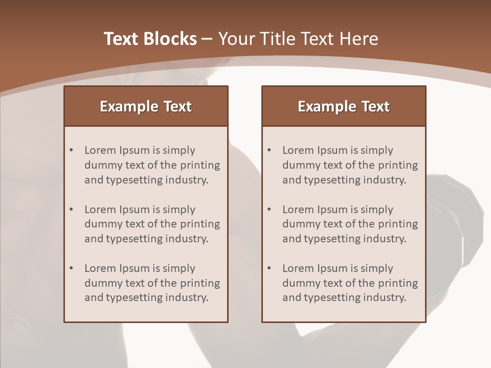 Sports Man Healthy PowerPoint Template