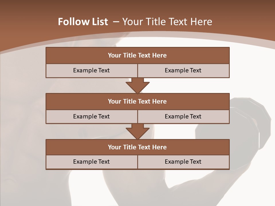 Sports Man Healthy PowerPoint Template