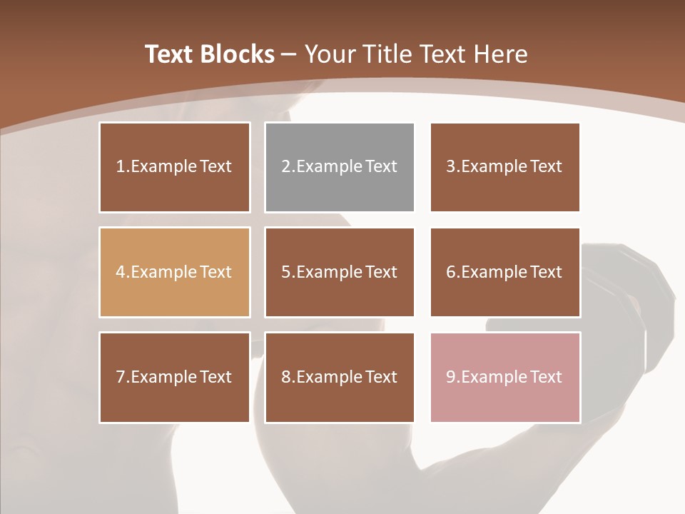 Sports Man Healthy PowerPoint Template