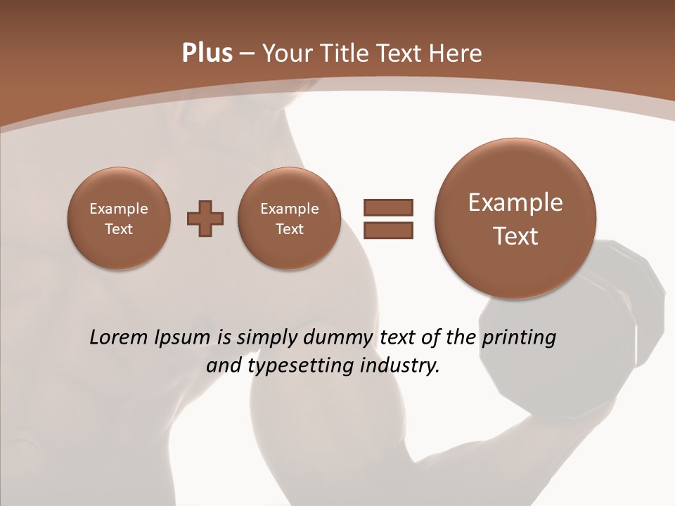 Sports Man Healthy PowerPoint Template