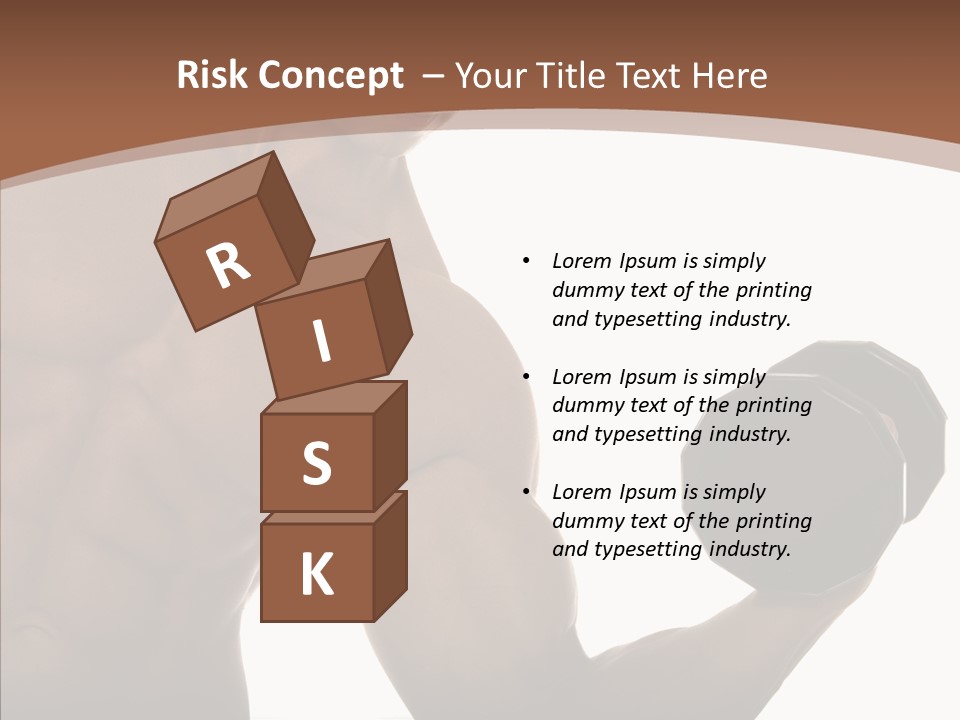 Sports Man Healthy PowerPoint Template