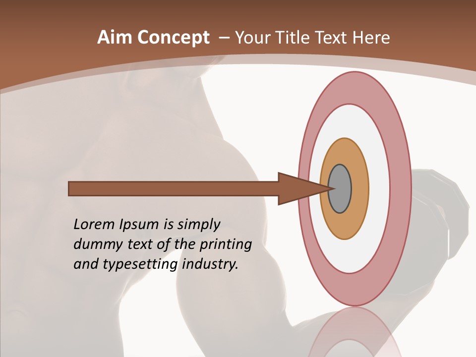 Sports Man Healthy PowerPoint Template