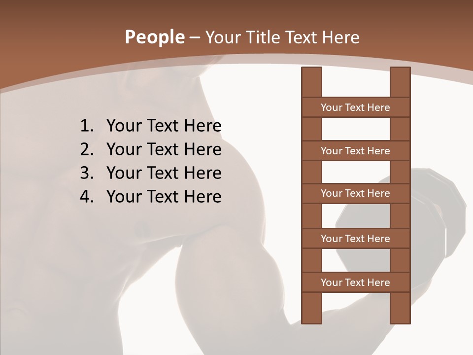 Sports Man Healthy PowerPoint Template