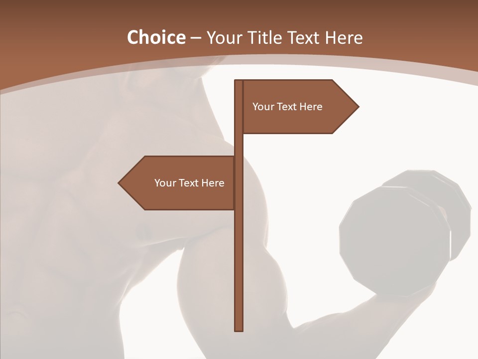 Sports Man Healthy PowerPoint Template