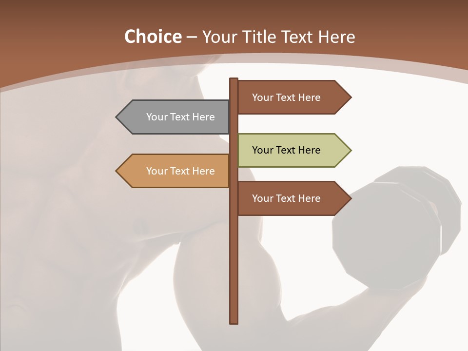 Sports Man Healthy PowerPoint Template