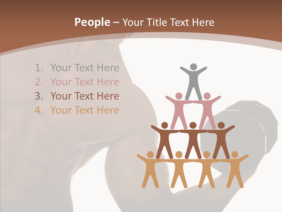 Sports Man Healthy PowerPoint Template