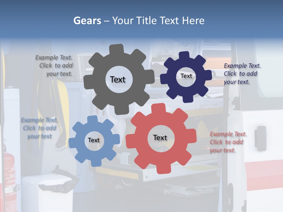 Radio Captain Rescue PowerPoint Template